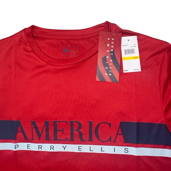 NWT PERRY ELLIS BEVERLY HILLS AMERICA LONG SLEEVE SUN PROTECTION ATHLETI… - Picture 1 of 5